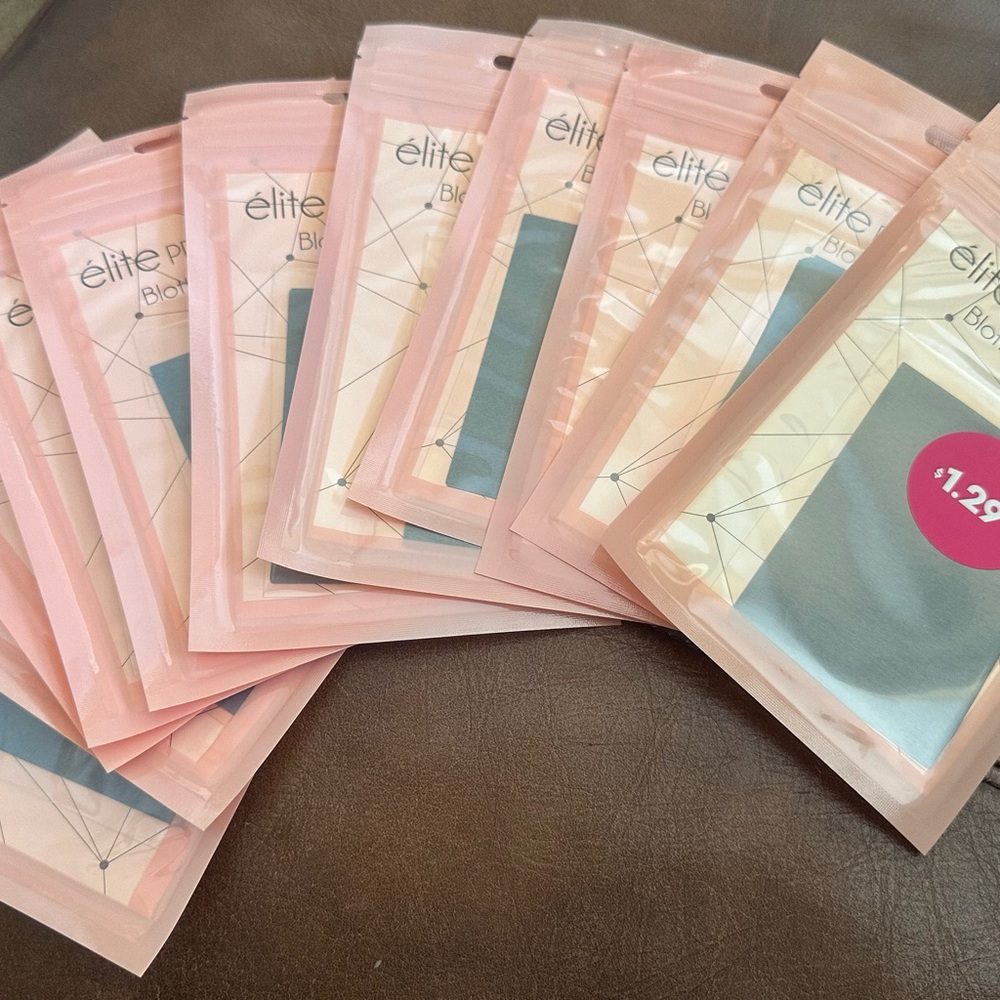 Oil Blotting Sheets (Travel size) 11 packs!